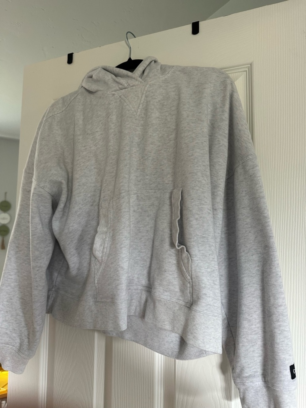 Calvin Klein Light Gray Pullover Hoodie